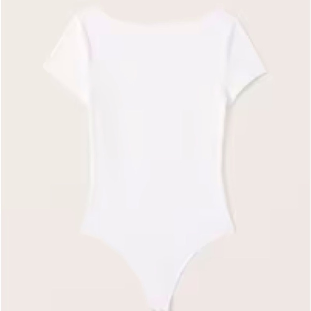 Abercrombie & Fitch White Bodysuit